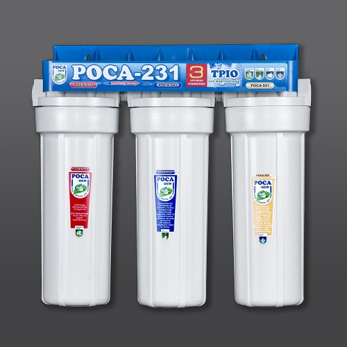 Фильтр «Роса-231» «Трио» для жесткой воды