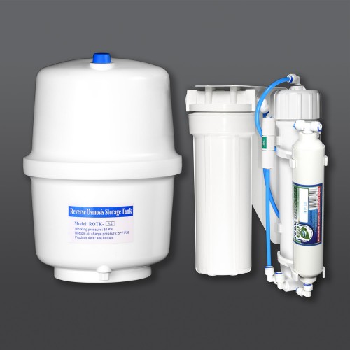 Зворотний осмос КОМПАКТ Роса 252. Фільтр зворотного осмосу під мийку