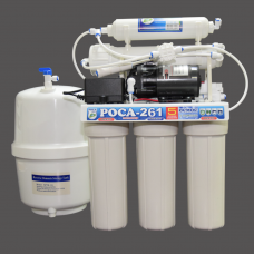 Фильтр обратного осмоса под мойку с насосом Роса 261