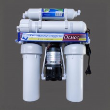 Фильтр обратного осмоса под мойку Кришталеве Джерело с мембраной 75 GPD и помпой