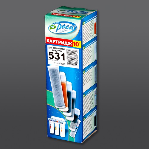 Картридж комбинированный уголь полипропилен «Роса-531» картридж 10" 