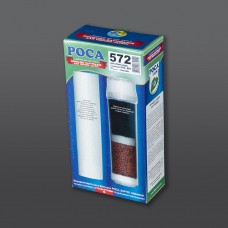 Комплект картриджів для проточних фільтрів «Роса-572»  Дует для м'якої води