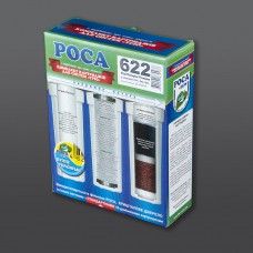 Покращений комплект картриджів для потрійних фільтрів «Роса 622»  тріо Thai з Disruptor Premium