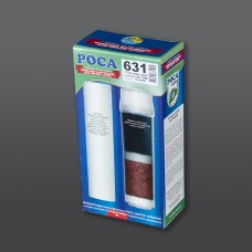 Комплект картриджів для проточних фільтрів «Роса 631»  Дует Thai carbon block